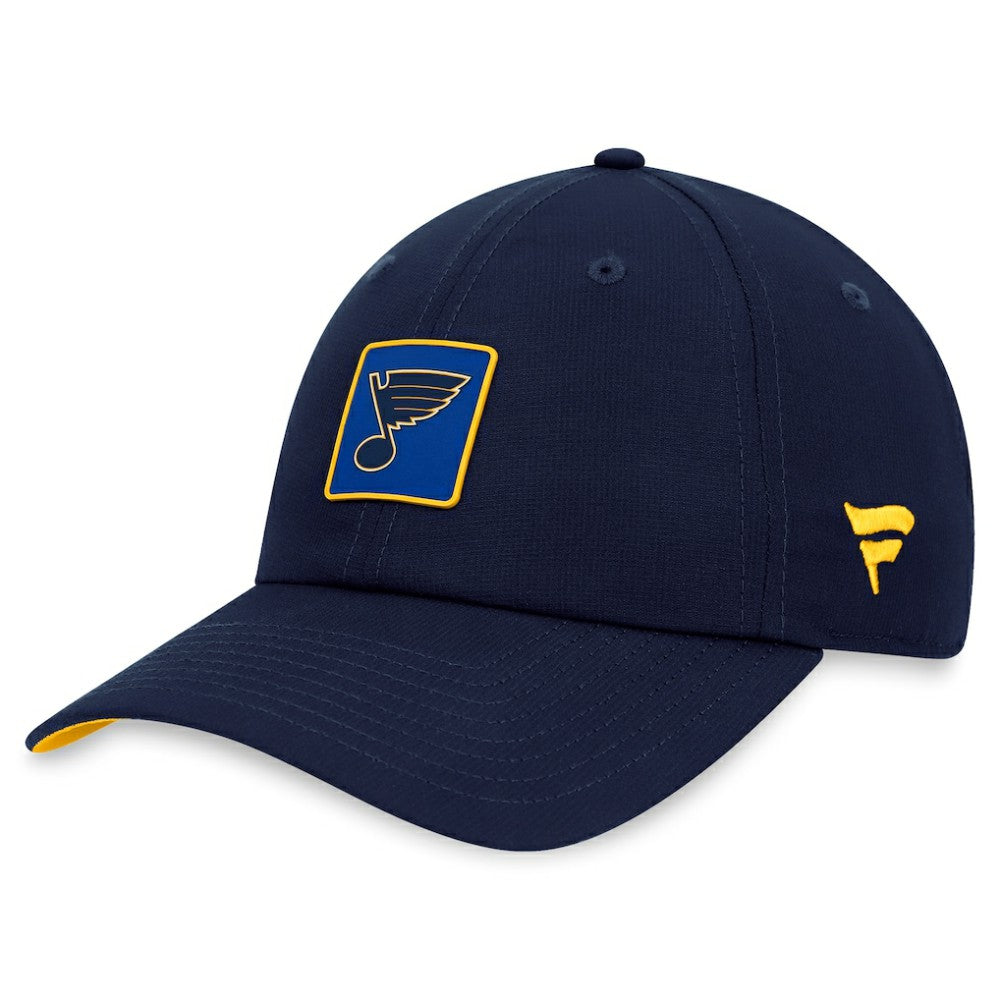 NHL St. Louis Blues Fanatics Authentic Pro Rink Adjustable Hat