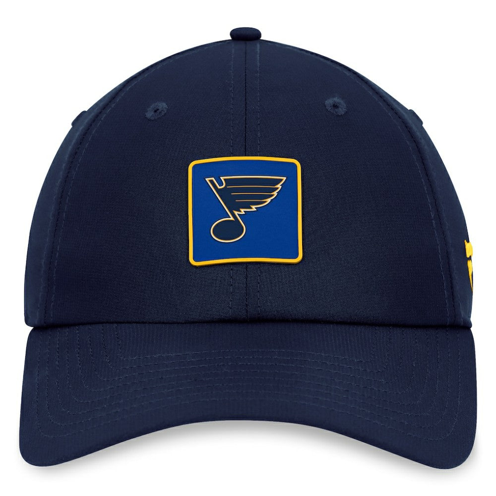 NHL St. Louis Blues Fanatics Authentic Pro Rink Adjustable Hat