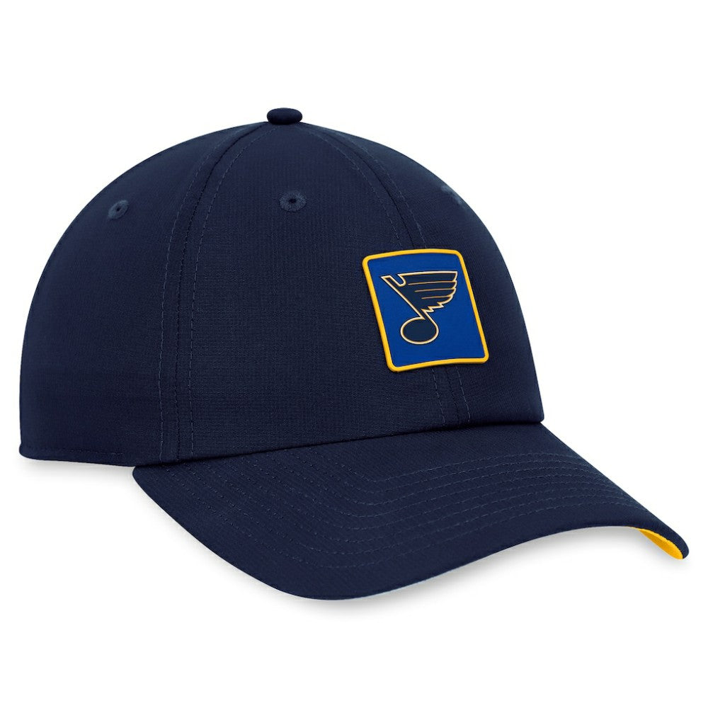 NHL St. Louis Blues Fanatics Authentic Pro Rink Adjustable Hat