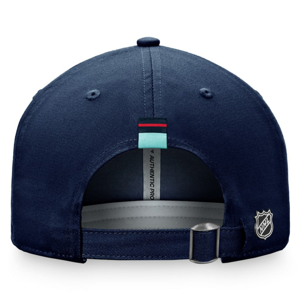 NHL Seattle Kraken Fanatics Women's Authentic Pro Rink Adjustable Hat
