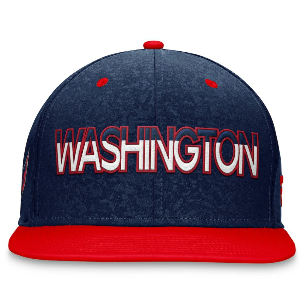 NHL Washington Capitals Fanatics Authentic Pro Rink Two-Tone Snapback Hat – Navy/ Red