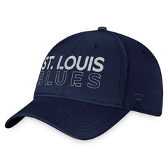 NHL St. Louis Blues Fanatics Authentic Pro Road Flex Hat – Navy