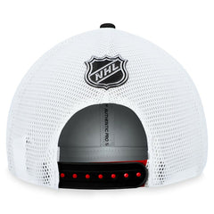 NHL Chicago Blackhawks Fanatics Authentic Pro Rink Trucker Adjustable Hat