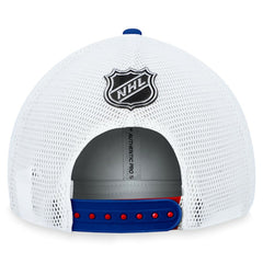 NHL New York Rangers Fanatics Authentic Pro Rink Trucker Adjustable Hat