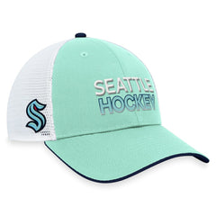 NHL Seattle Kraken Fanatics Authentic Pro Rink Trucker Adjustable Hat