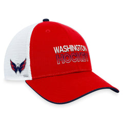 NHL Washington Capitals Fanatics Authentic Pro Rink Trucker Adjustable Hat