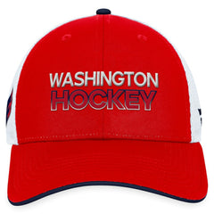 NHL Washington Capitals Fanatics Authentic Pro Rink Trucker Adjustable Hat