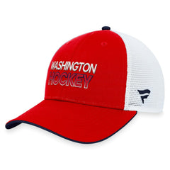 NHL Washington Capitals Fanatics Authentic Pro Rink Trucker Adjustable Hat