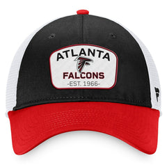 Fundamentals Two-Tone Trucker Adjustable Hat - Atlanta Falcons Hats