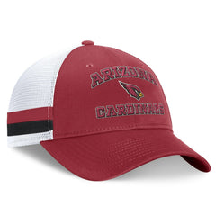 Fundamentals Side Stripe Trucker Adjustable Hat - Arizona Cardinals Hats