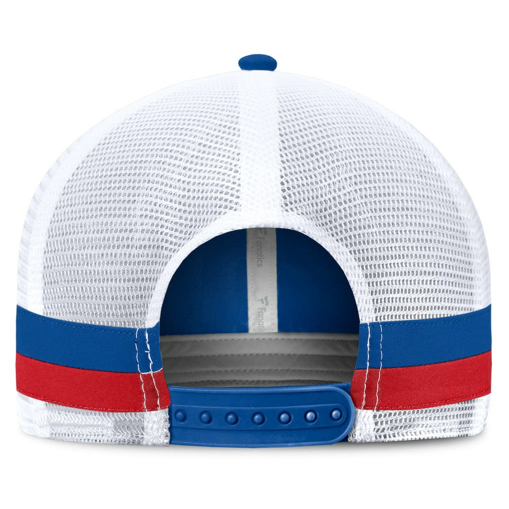 Fundamentals Side Stripe Trucker Adjustable Hat - Buffalo Bills Hats