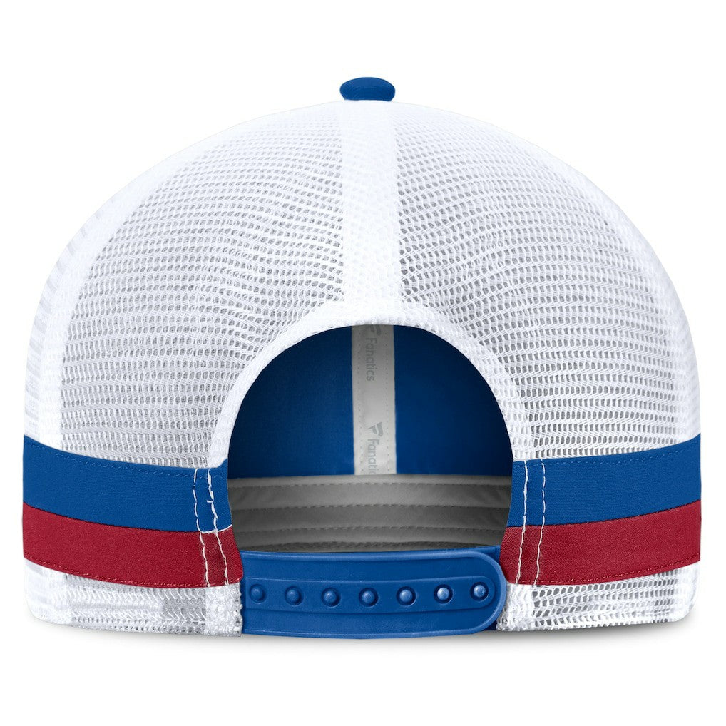 Fundamentals Side Stripe Trucker Adjustable Hat - New York Giants Hats
