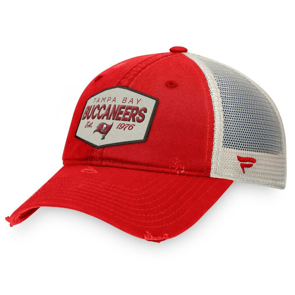 Heritage Patch Trucker Adjustable Hat - Tampa Bay Buccaneers Hats