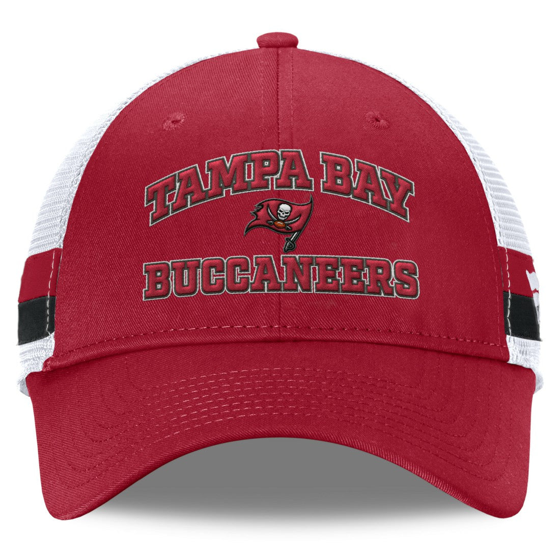 Fundamentals Side Stripe Trucker Adjustable Hat - Tampa Bay Buccaneers Hats