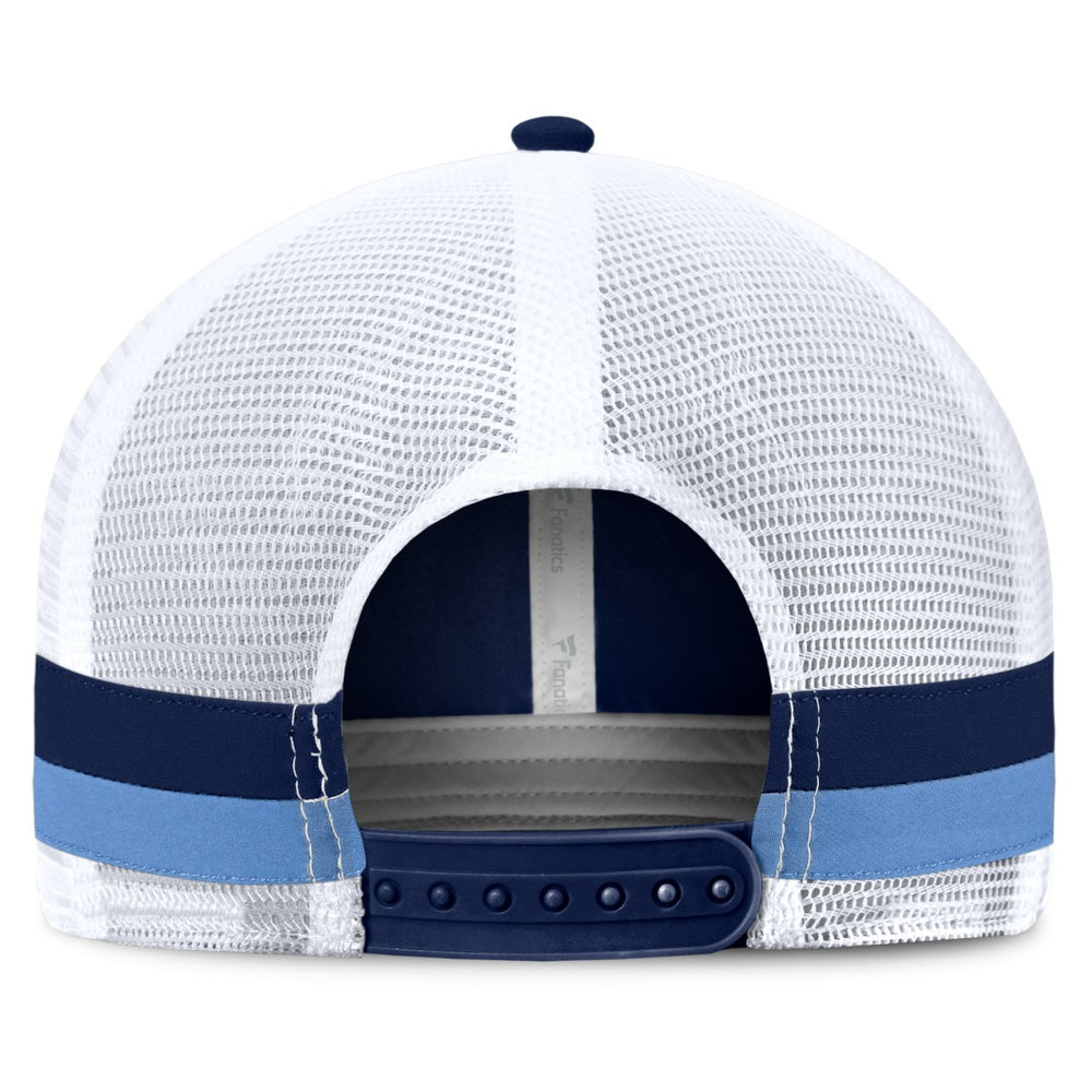 Fundamentals Side Stripe Trucker Adjustable Hat - Tennessee Titans Hats