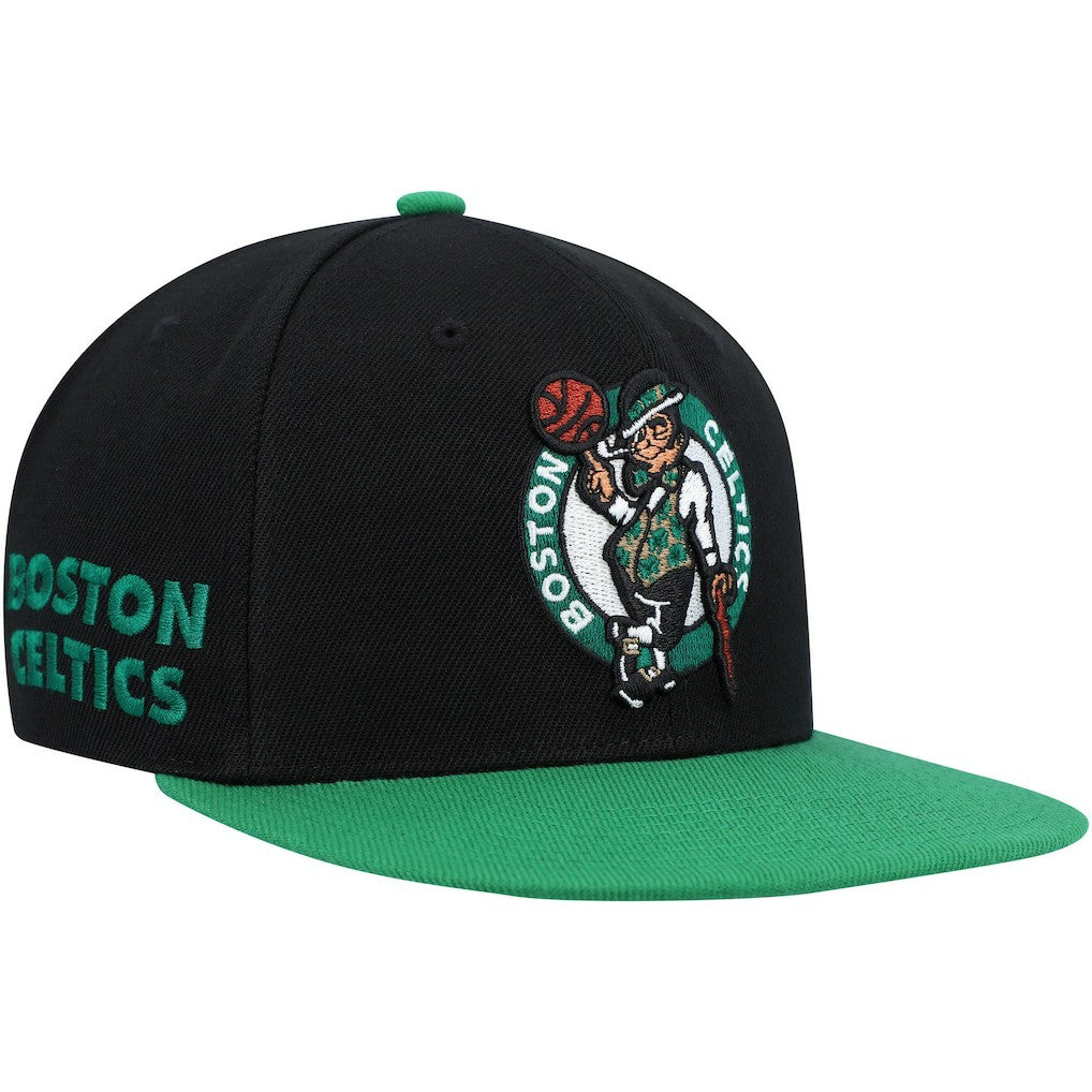 Mitchell & Ness Boston Celtics Side Core 2.0 Snapback Hat