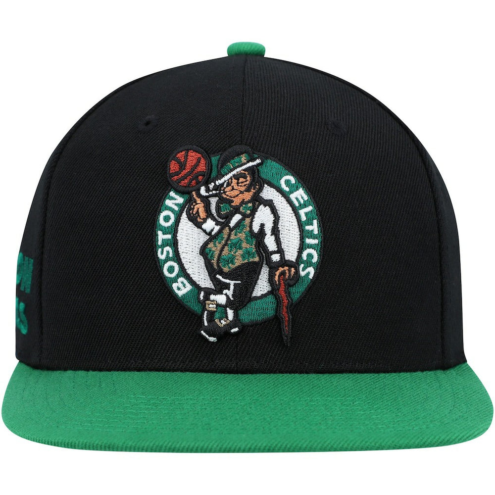 Mitchell & Ness Boston Celtics Side Core 2.0 Snapback Hat