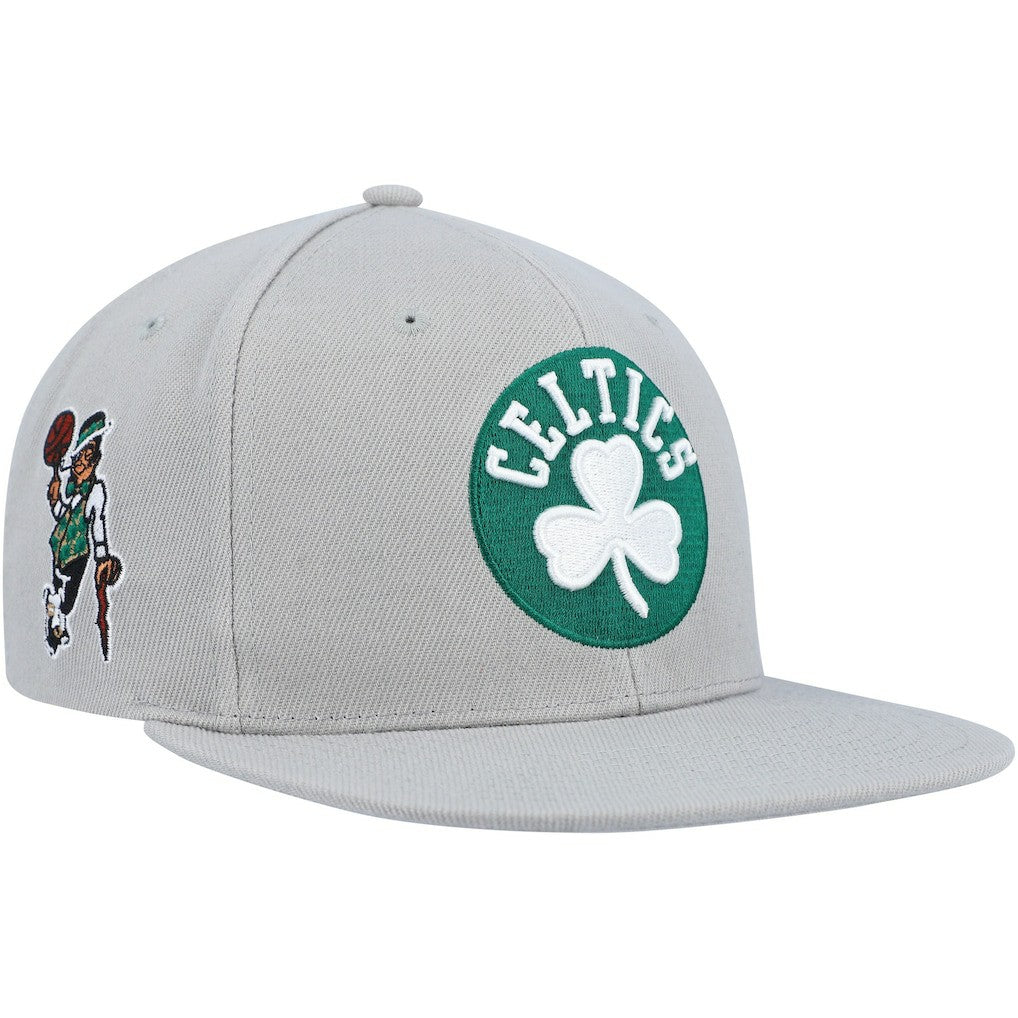 Mitchell & Ness Boston Celtics Side Core 2.0 Snapback Hat