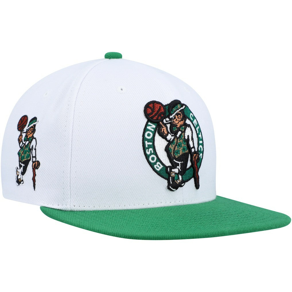 Mitchell & Ness Boston Celtics Side Core 2.0 Snapback Hat