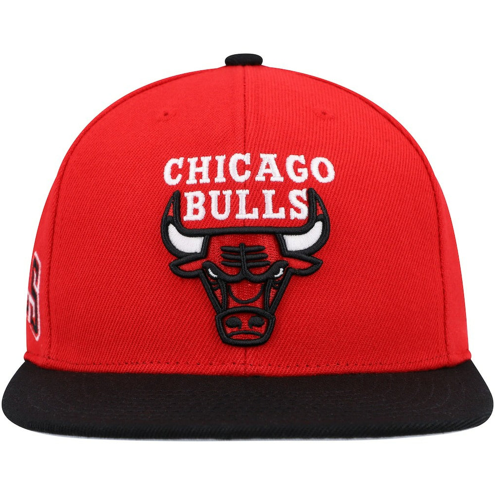 Mitchell & Ness Chicago Bulls Side Core 2.0 Snapback Hat