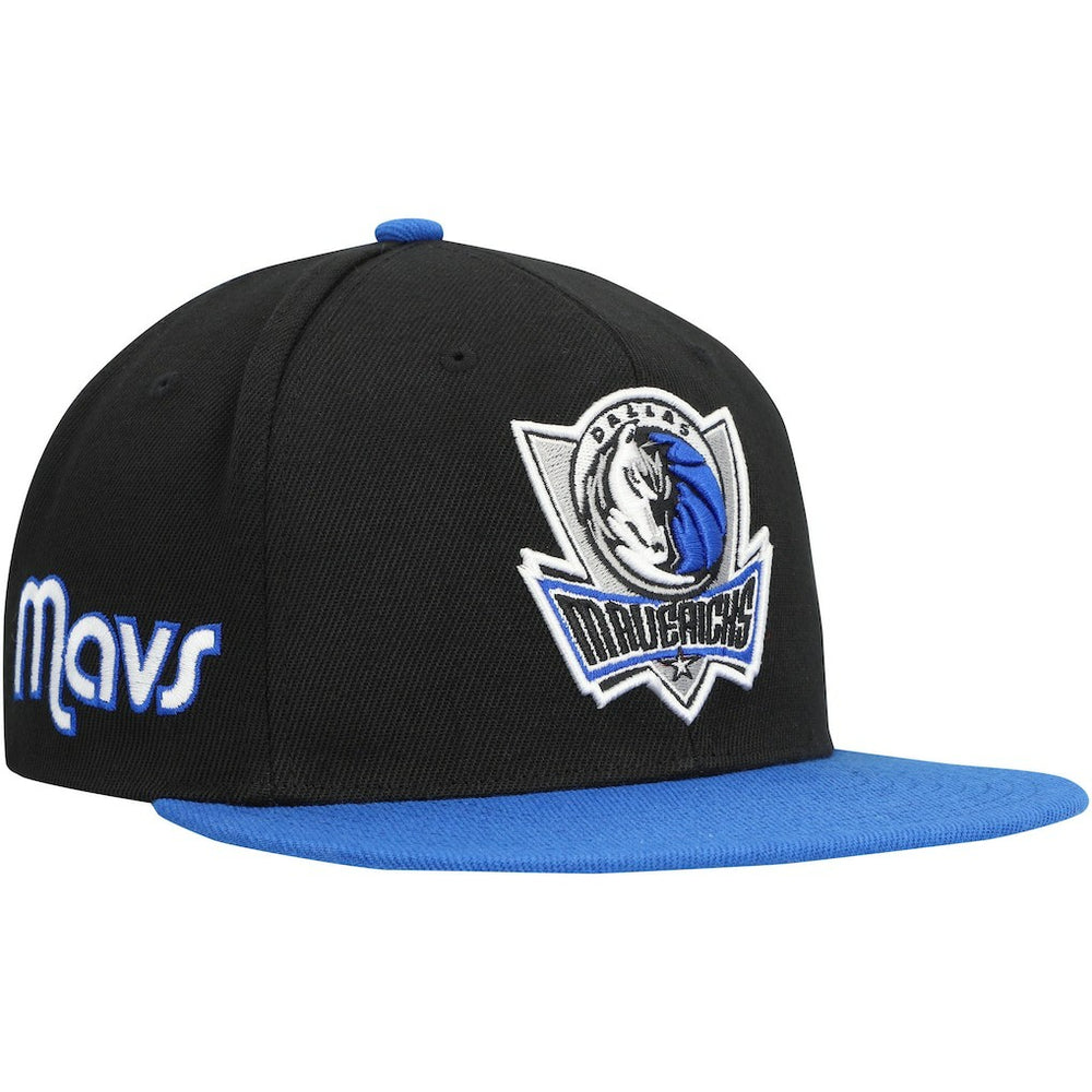 Mitchell & Ness Dallas Mavericks Side Core 2.0 Snapback Hat sale