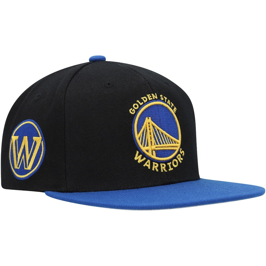 Mitchell & Ness Golden State Warriors Side Core 2.0 Snapback Hat sale