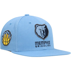 Mitchell & Ness Memphis Grizzlies Side Core 2.0 Snapback Hat