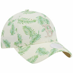 White Boston Red Sox New Era Women's Palms 9TWENTY Adjustable Hat