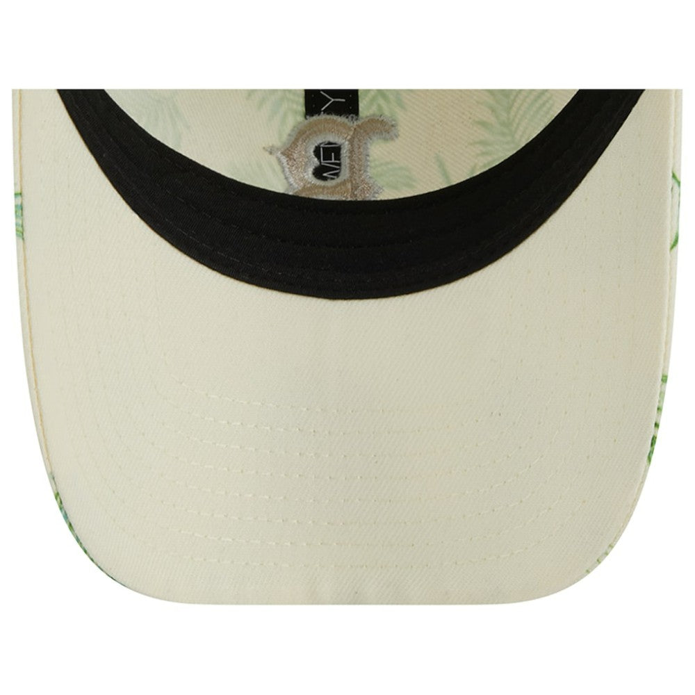 White Boston Red Sox New Era Women's Palms 9TWENTY Adjustable Hat