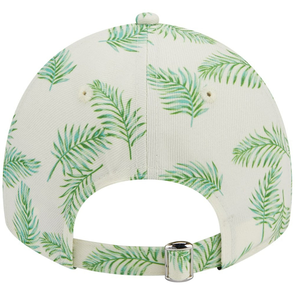 White Chicago Cubs New Era Women's Palms 9TWENTY Adjustable Hat