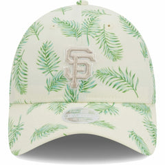 White San Francisco Giants New Era Women's Palms 9TWENTY Adjustable Hat