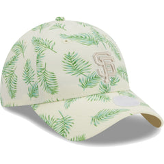White San Francisco Giants New Era Women's Palms 9TWENTY Adjustable Hat