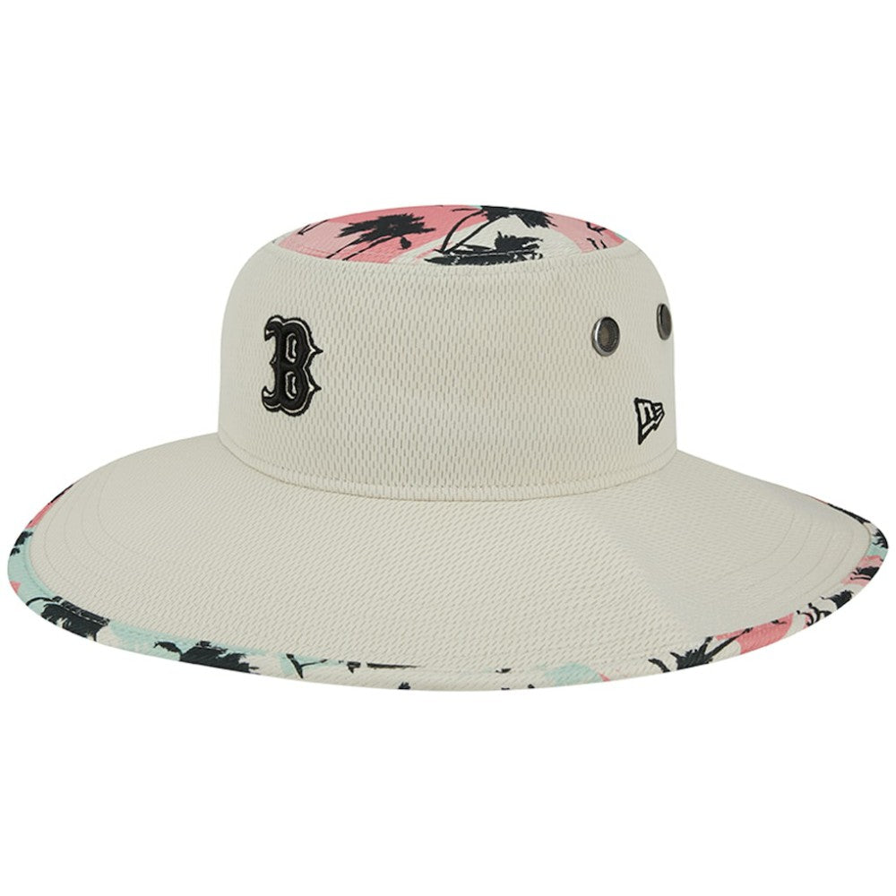 Natural Boston Red Sox New Era Retro Beachin' Bucket Hat