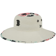 Natural Boston Red Sox New Era Retro Beachin' Bucket Hat