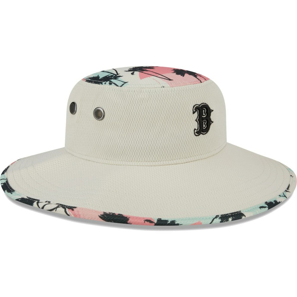 Natural Boston Red Sox New Era Retro Beachin' Bucket Hat
