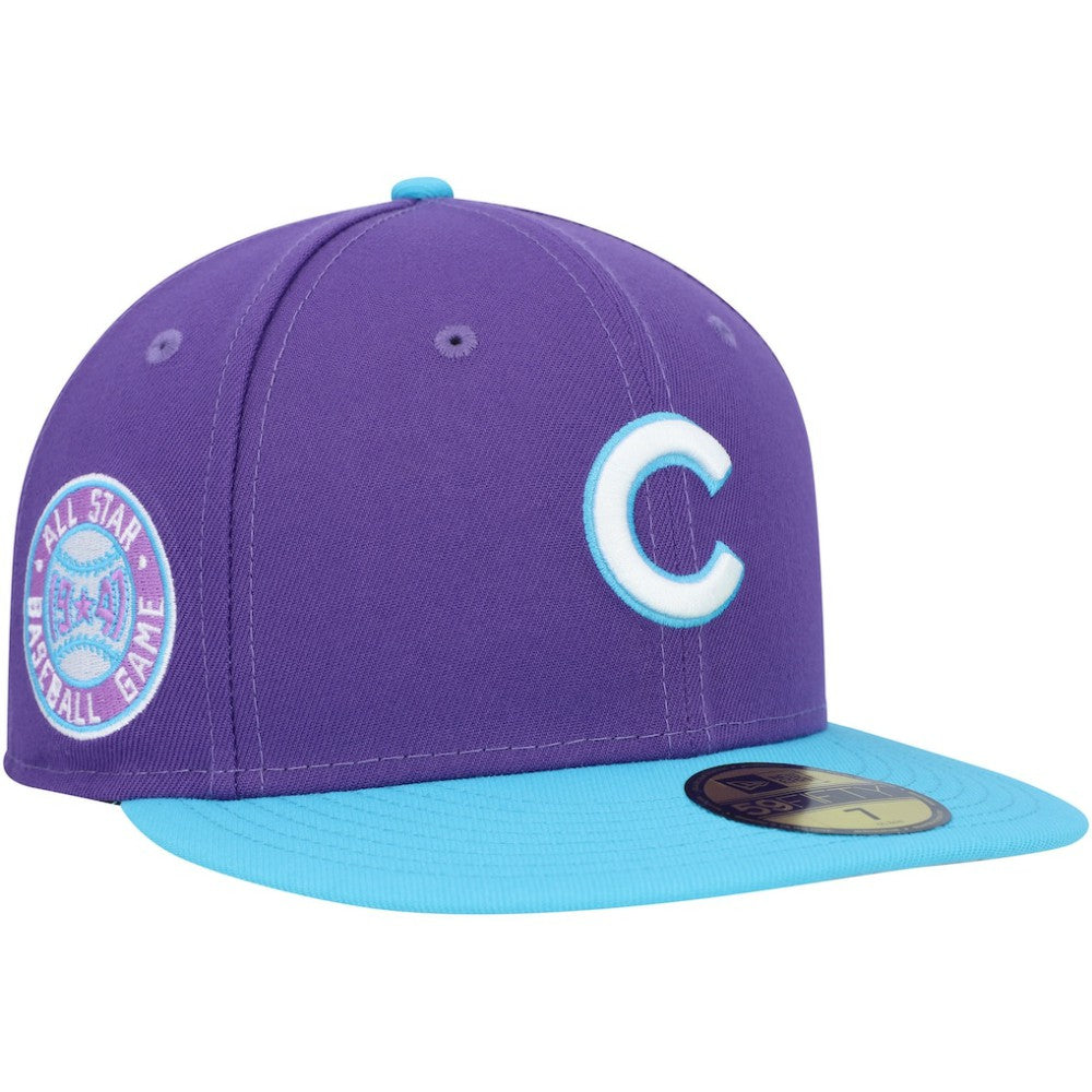 Purple Chicago Cubs New Era Vice 59FIFTY Fitted Hat