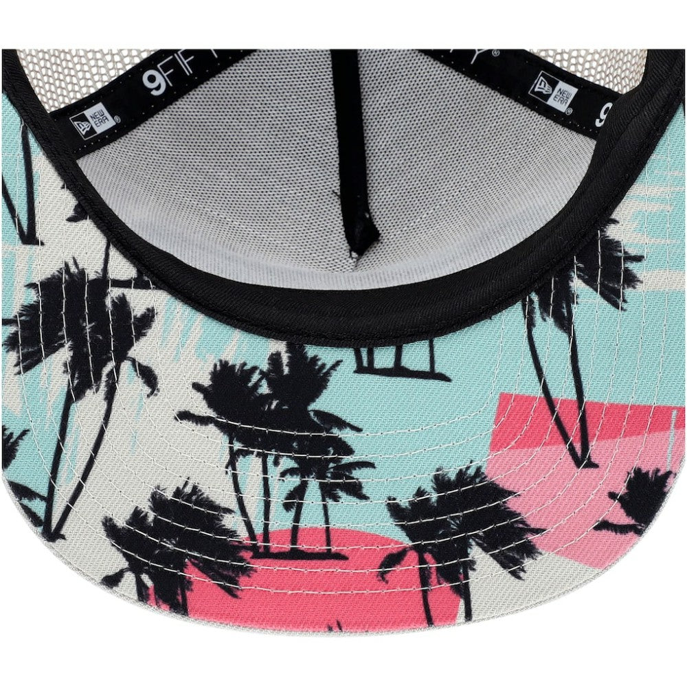 Natural Pittsburgh Pirates New Era Retro Beachin' Patch A-Frame Trucker 9FIFTY Snapback Hat