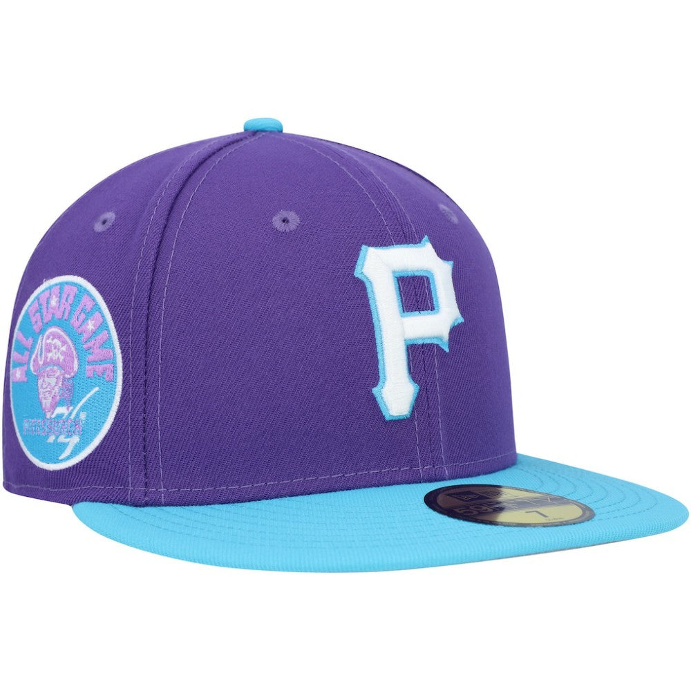 Purple Pittsburgh Pirates New Era Vice 59FIFTY Fitted Hat