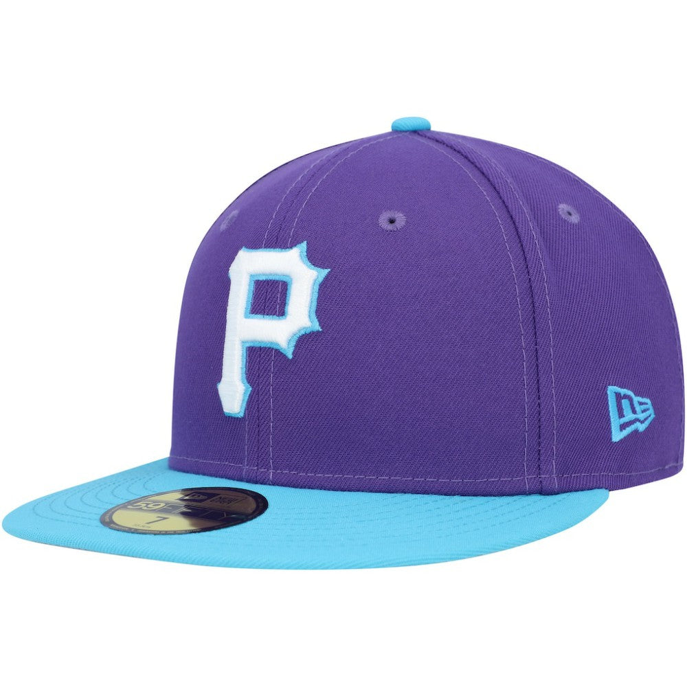 Purple Pittsburgh Pirates New Era Vice 59FIFTY Fitted Hat