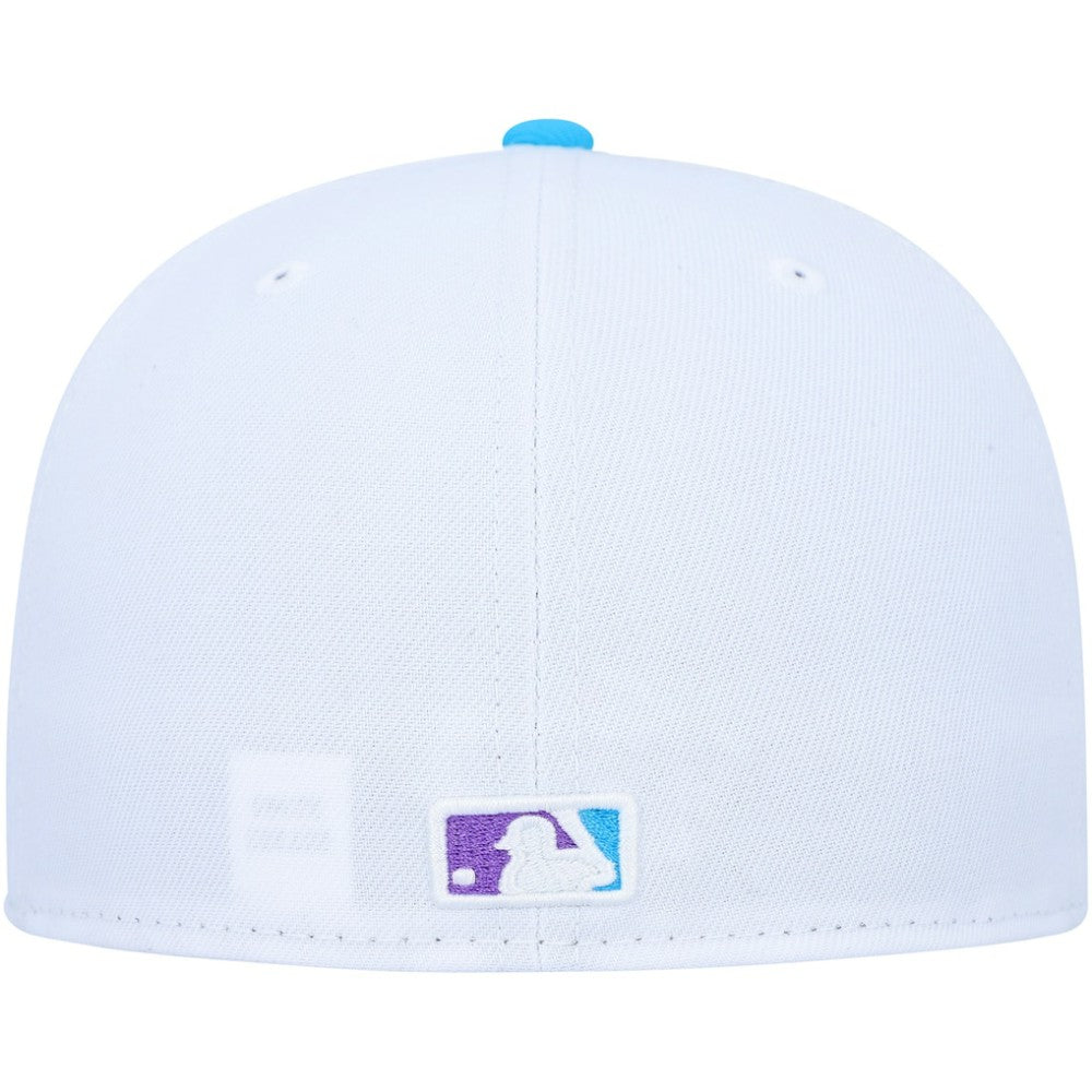White Chicago White Sox New Era Comiskey Park 75th Anniversary Vice 59FIFTY Fitted Hat