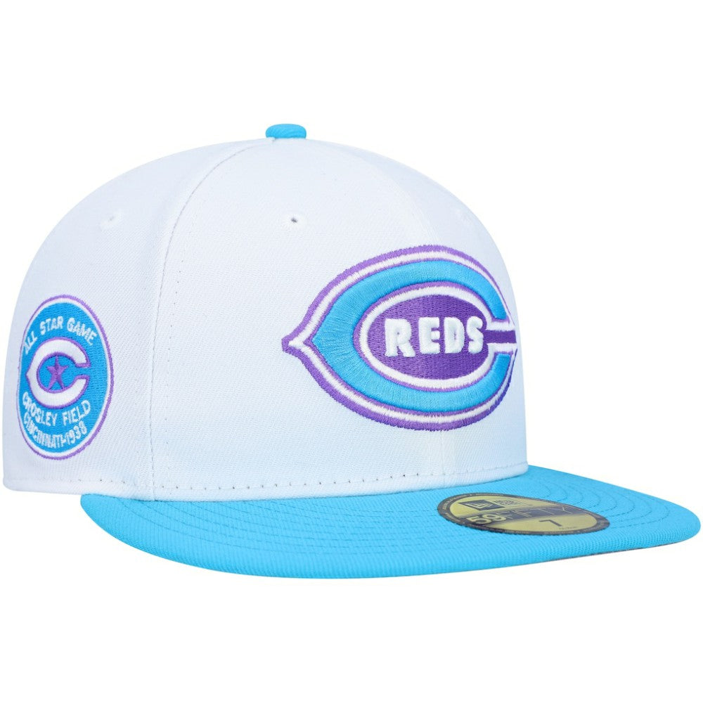White Cincinnati Reds New Era 1938 MLB All-Star Game Vice 59FIFTY Fitted Hat