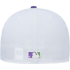 White Boston Red Sox New Era  Side Patch 59FIFTY Fitted Hat