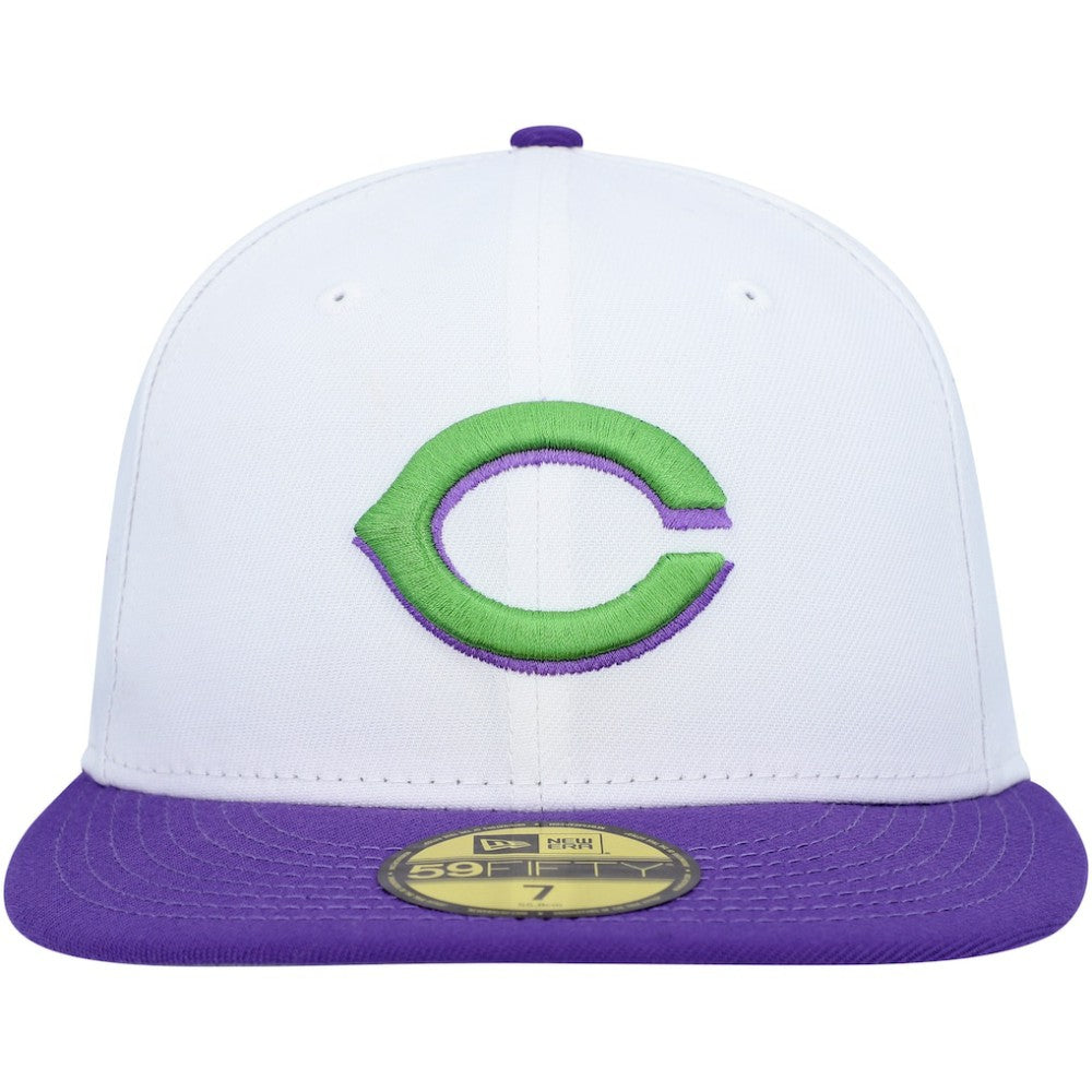 White Cincinnati Reds New Era 1990 World Series Side Patch 59FIFTY Fitted Hat