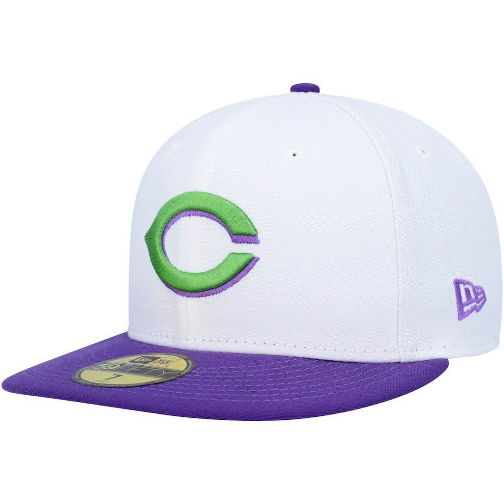 White Cincinnati Reds New Era 1990 World Series Side Patch 59FIFTY Fitted Hat