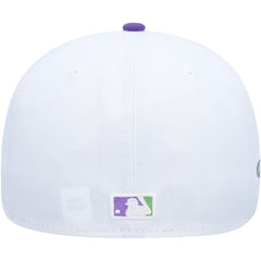 White Los Angeles Angels New Era 2002 World Series Side Patch 59FIFTY Fitted Hat