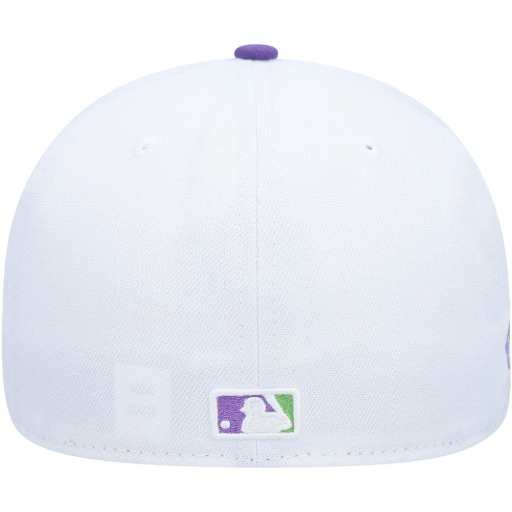 White Athletics New Era 1989 World Series Side Patch 59FIFTY Fitted Hat