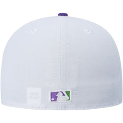 White Washington Nationals New Era  Side Patch 59FIFTY Fitted Hat