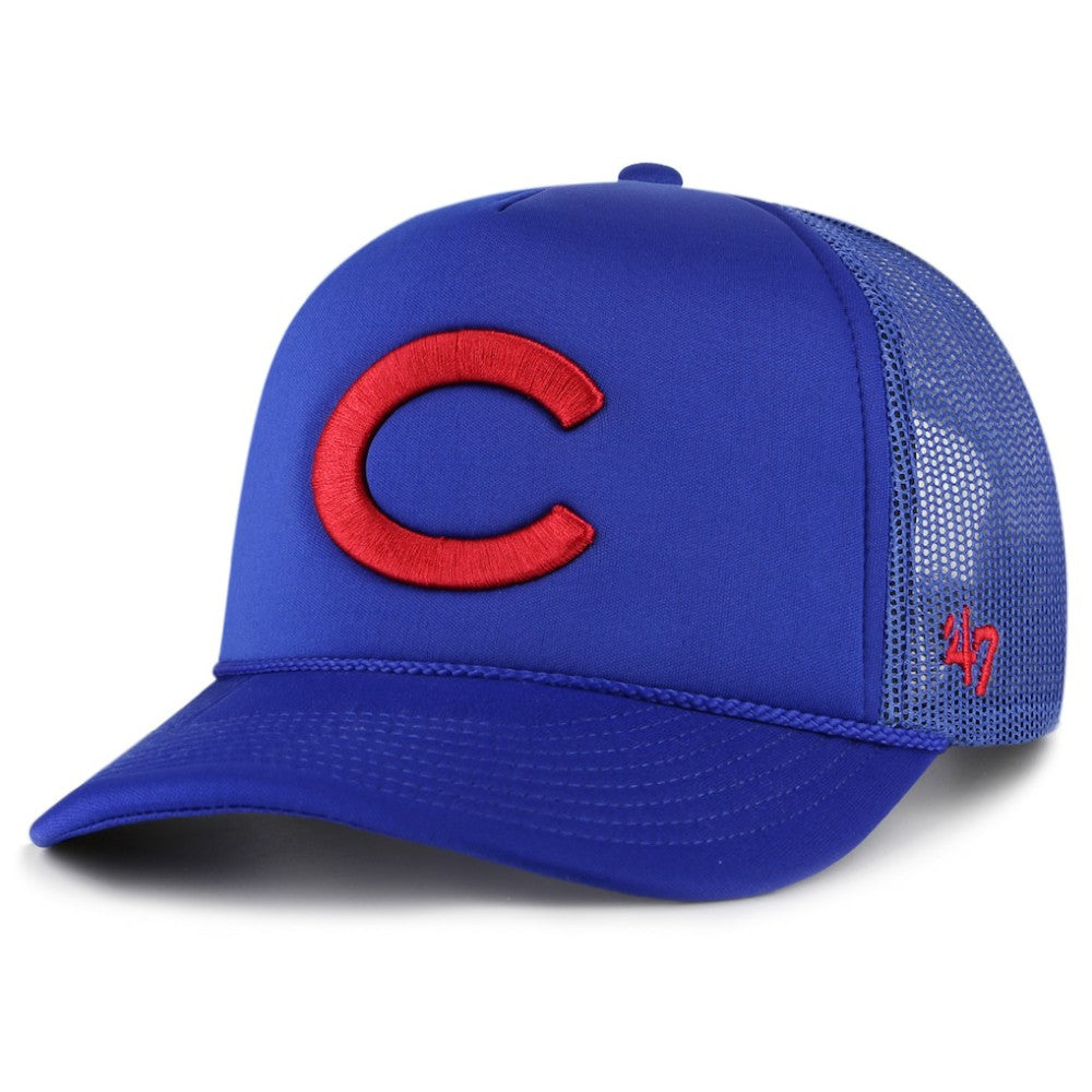 Royal Chicago Cubs '47 Foam Logo Trucker Adjustable Hat