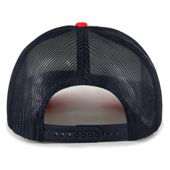 White Boston Red Sox '47 Foam Front Script Trucker Snapback Hat