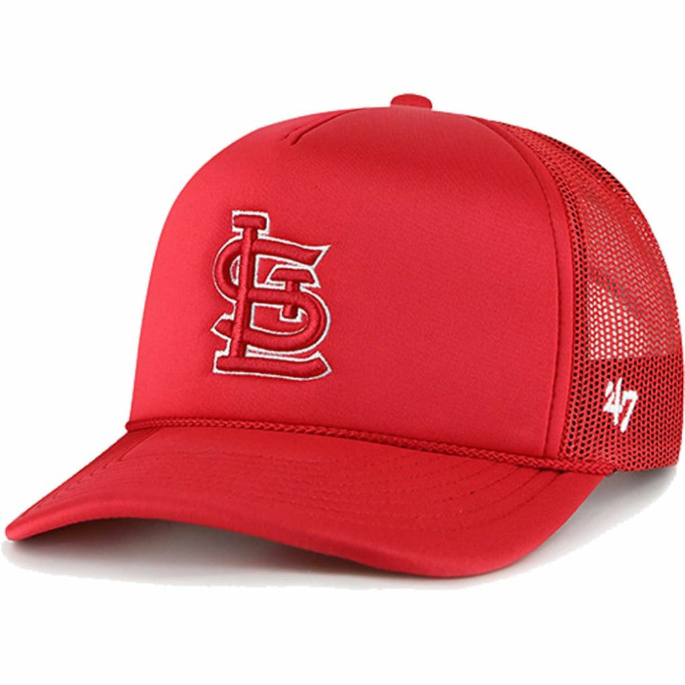 Red St. Louis Cardinals '47 Foam Logo Trucker Adjustable Hat
